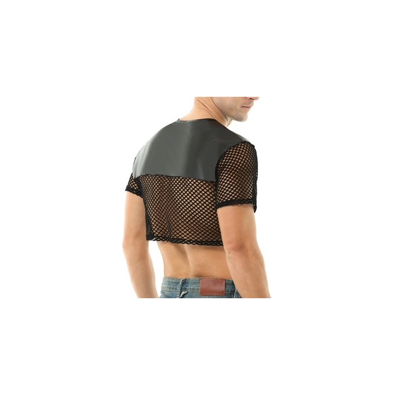 crop top net n fetish noir 1