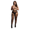 crotchless cut out pantyhose black osx 2
