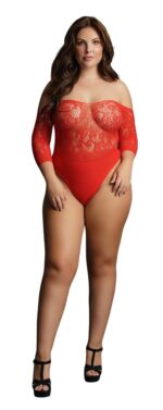 crotchless rhinestone teddy 2