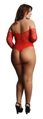 crotchless rhinestone teddy 3