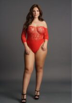 crotchless rhinestone teddy 6