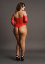 crotchless rhinestone teddy 7
