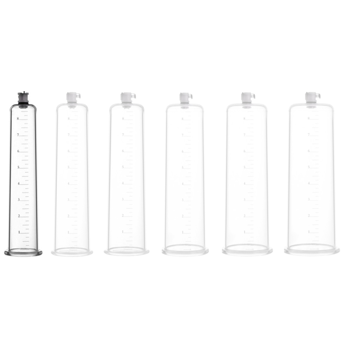 cylindre pompe a penis clearpump s 23 x 43cm