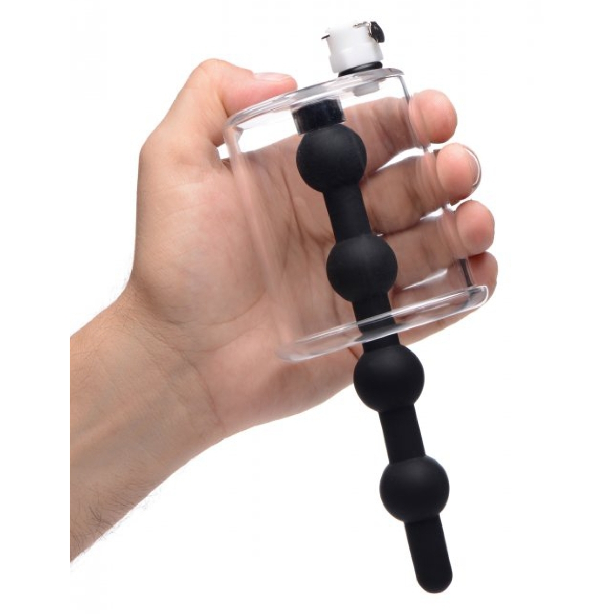 cylindre pour rose anale avec tige perlee