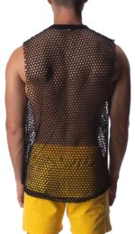 debardeur filet rannel noir 1