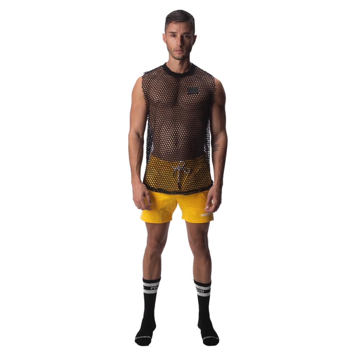 debardeur filet rannel noir 2