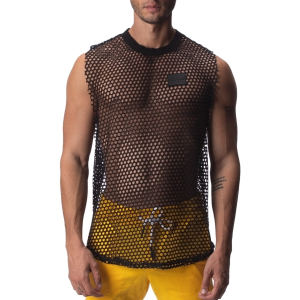 debardeur filet rannel noir