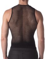 debardeur filet stefano noir 1
