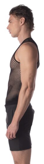 debardeur filet stefano noir 3