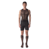 debardeur filet stefano noir 4