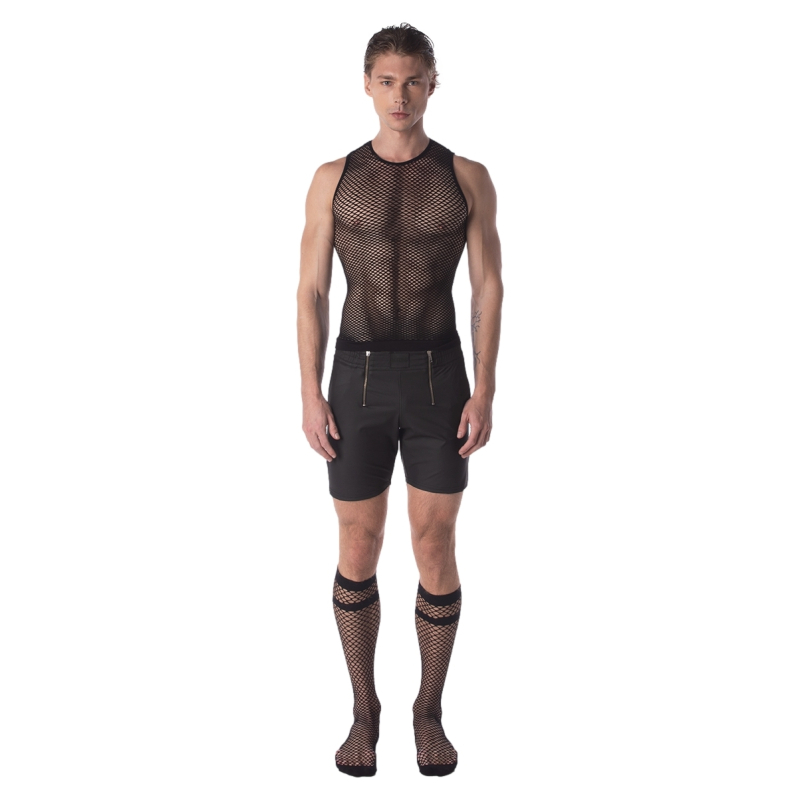 debardeur filet stefano noir 4