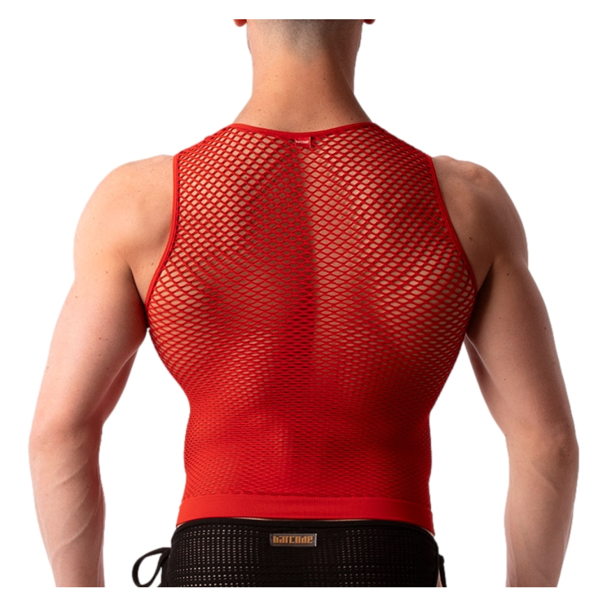 debardeur filet stefano rouge 1