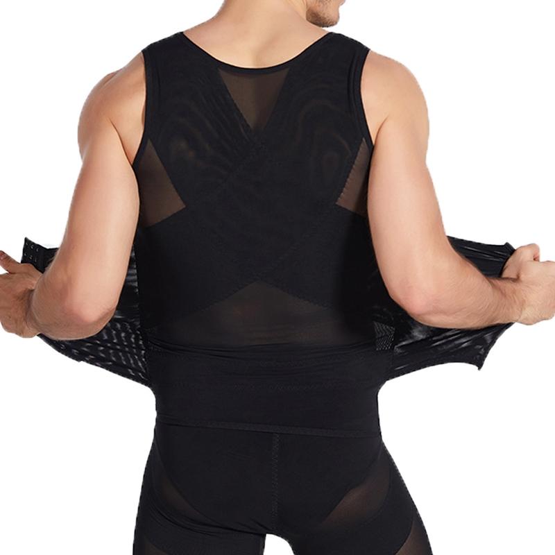 debardeur gainant mesh tight noir 4