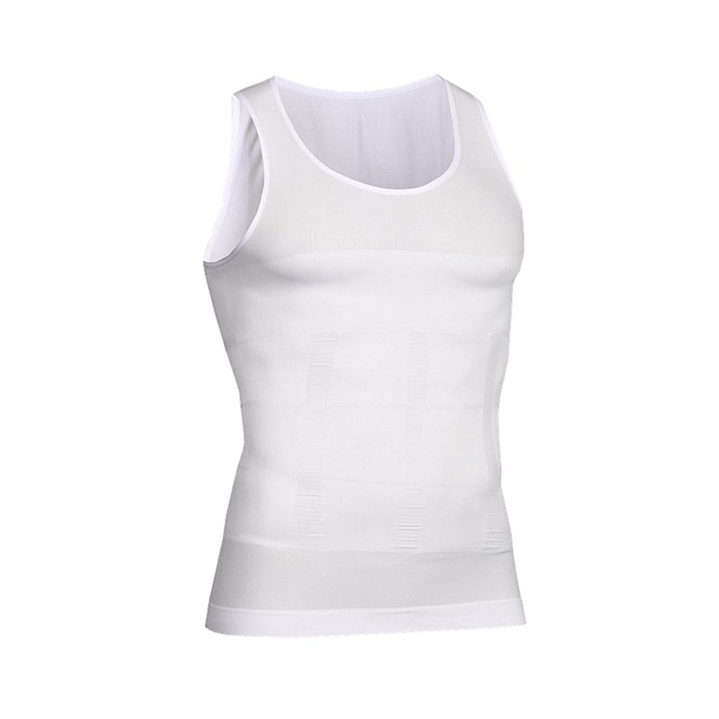 debardeur gainant shaper slim blanc 1