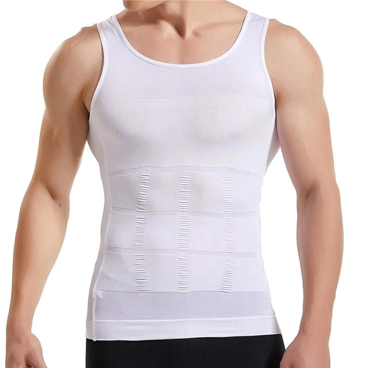 debardeur gainant shaper slim blanc