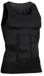 debardeur gainant shaper slim noir 1
