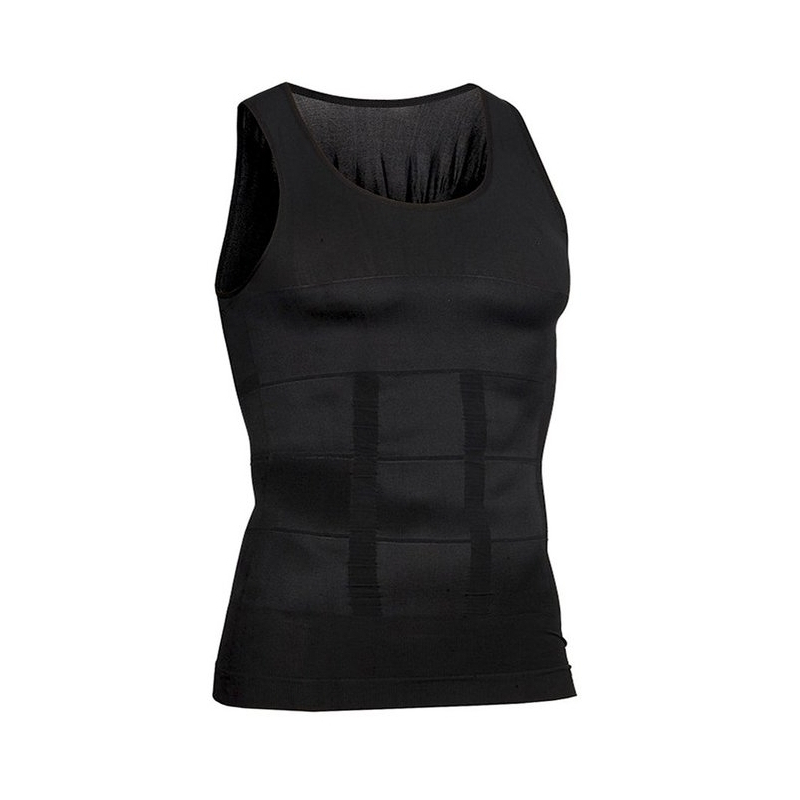 debardeur gainant shaper slim noir 1