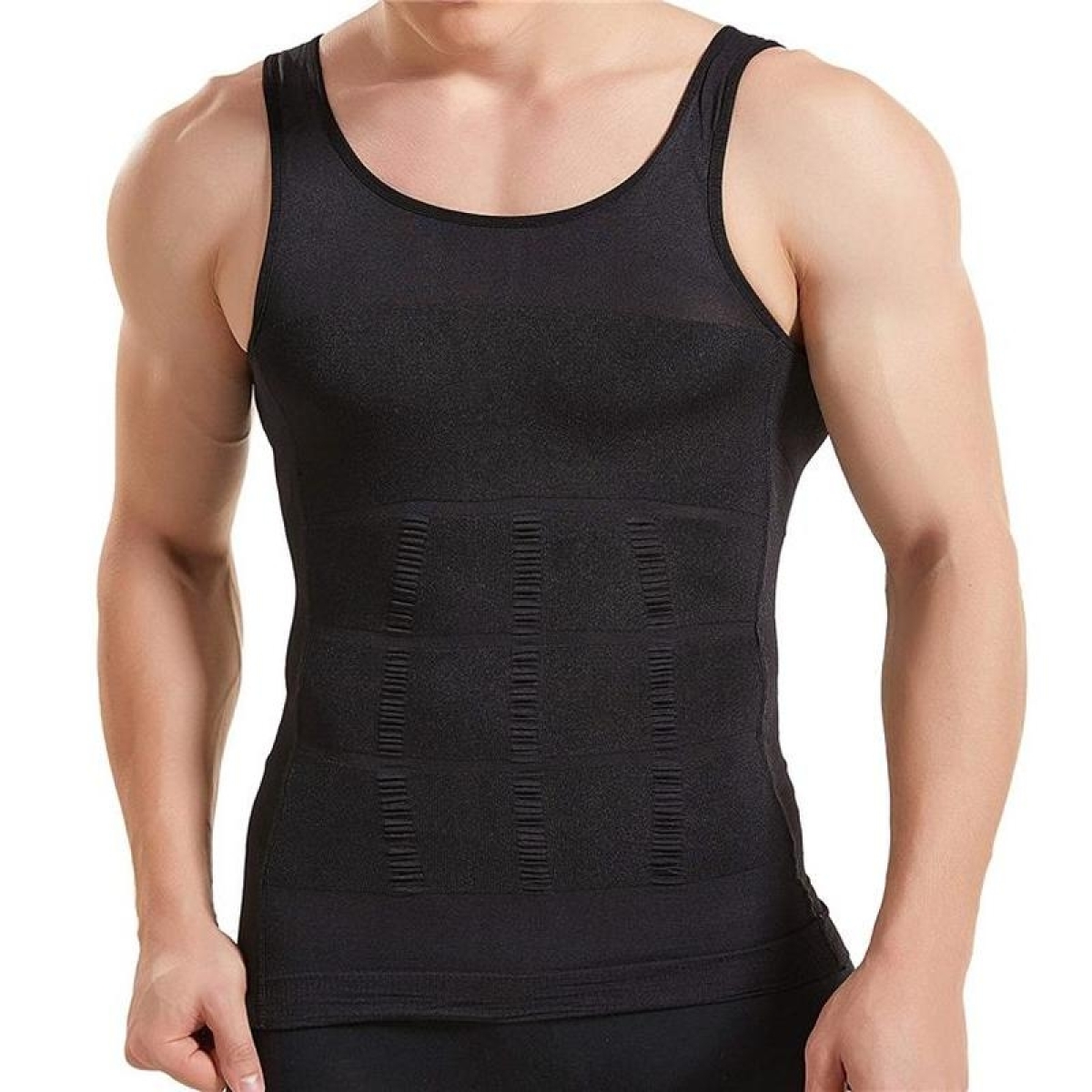 debardeur gainant shaper slim noir