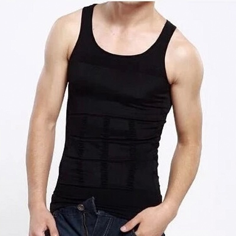 debardeur gainant shaper slim noir 2