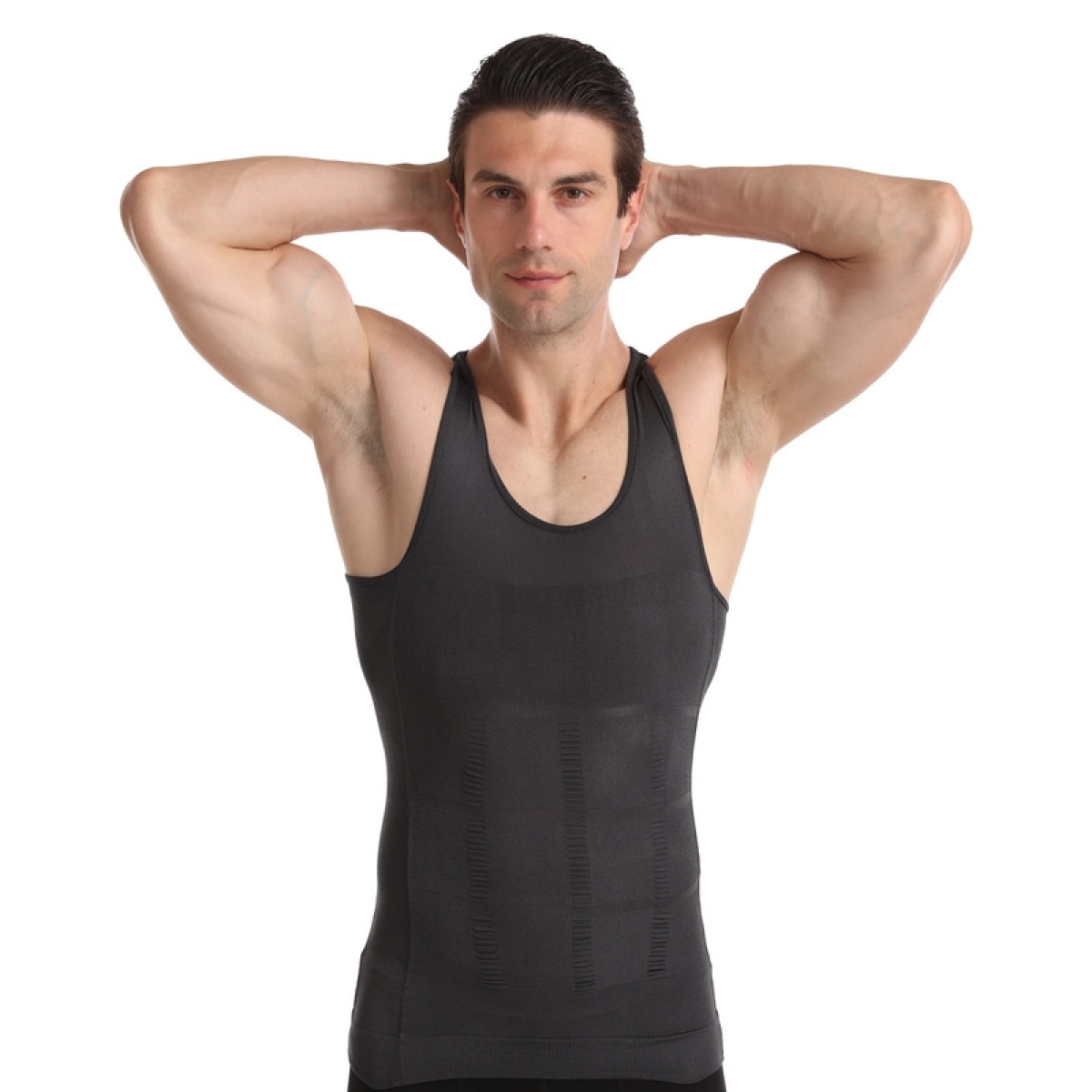 debardeur gainant shaper slim noir 3