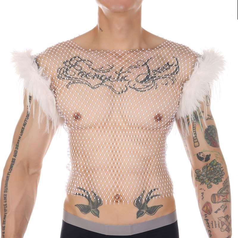 debardeur-resille-perles-et-plumes-nightfizz-blanc debardeur resille perles et plumes nightfizz blanc