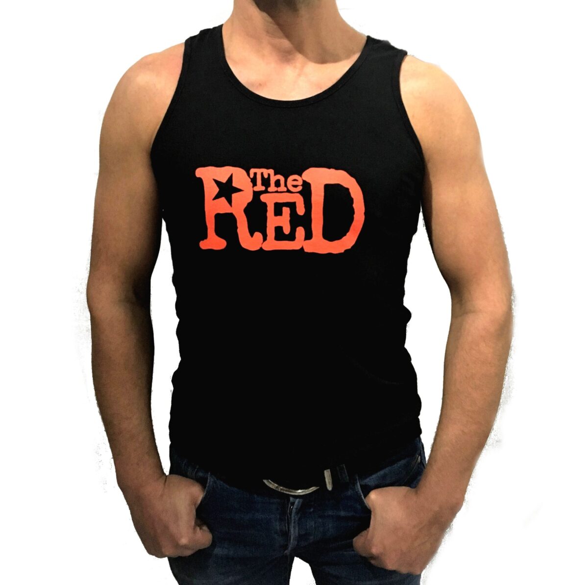 debardeur the red scaled