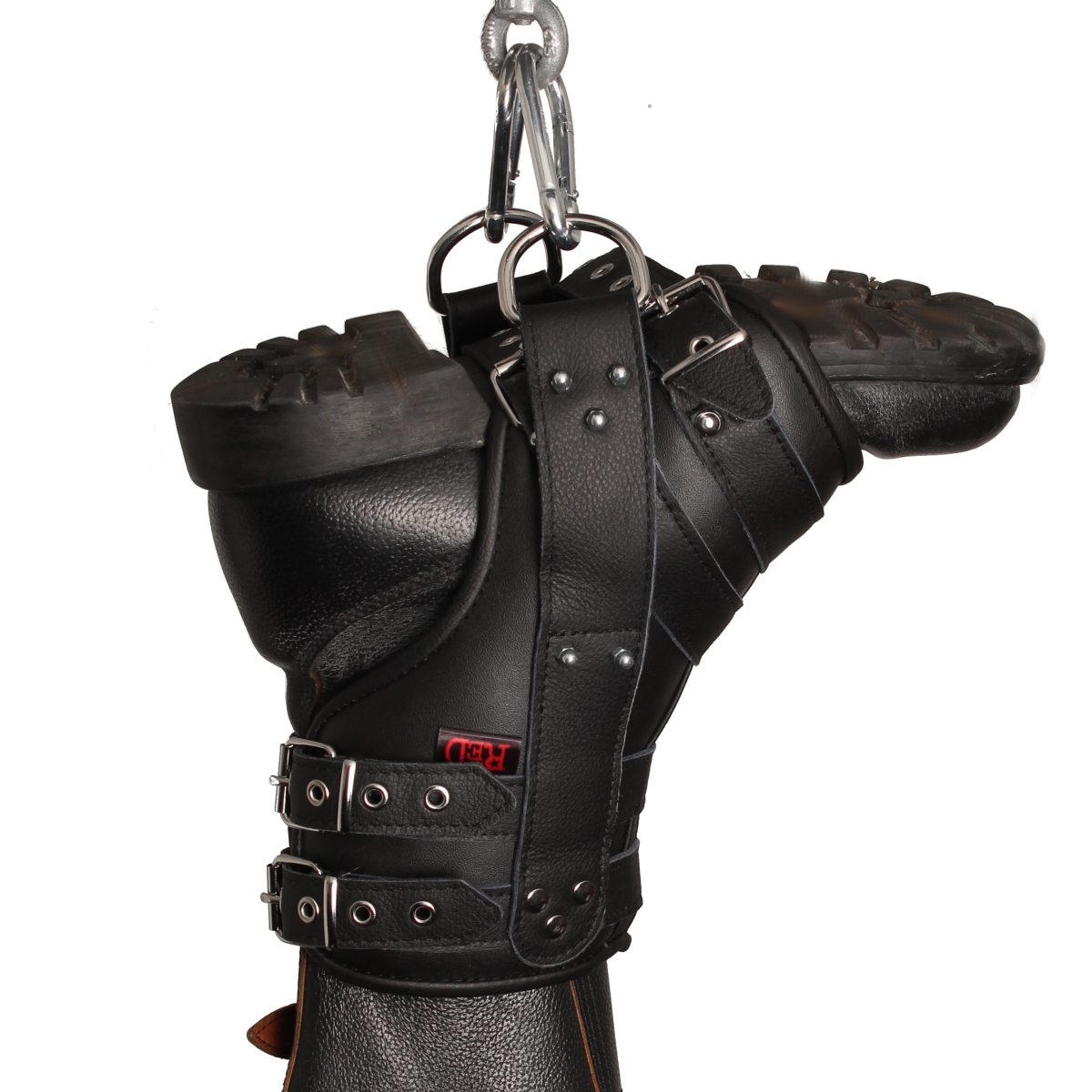 deluxe set de 2 suspension de pied en cuir 2 scaled