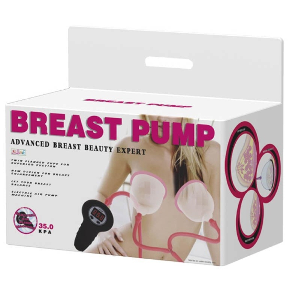 developpeurs de seins automatiques breast pump rose 1