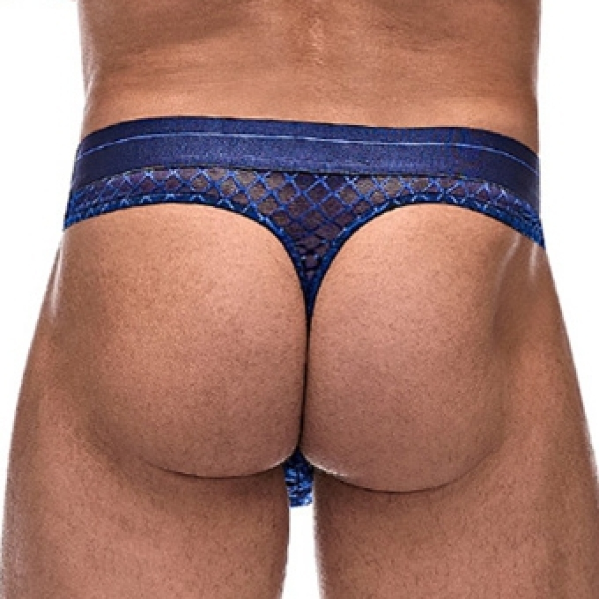 diamond mesh bong thong navy 1