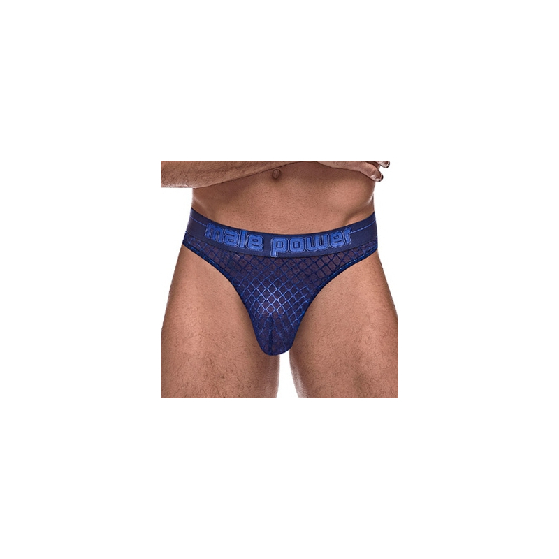 diamond mesh bong thong navy