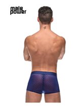 diamond mesh mini short navy 4