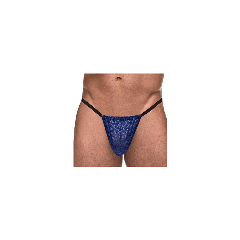 diamond mesh posing strap one size navy