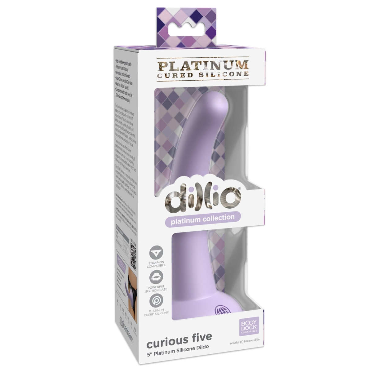 dildo curious five 13 x 25cm mauve 1 scaled