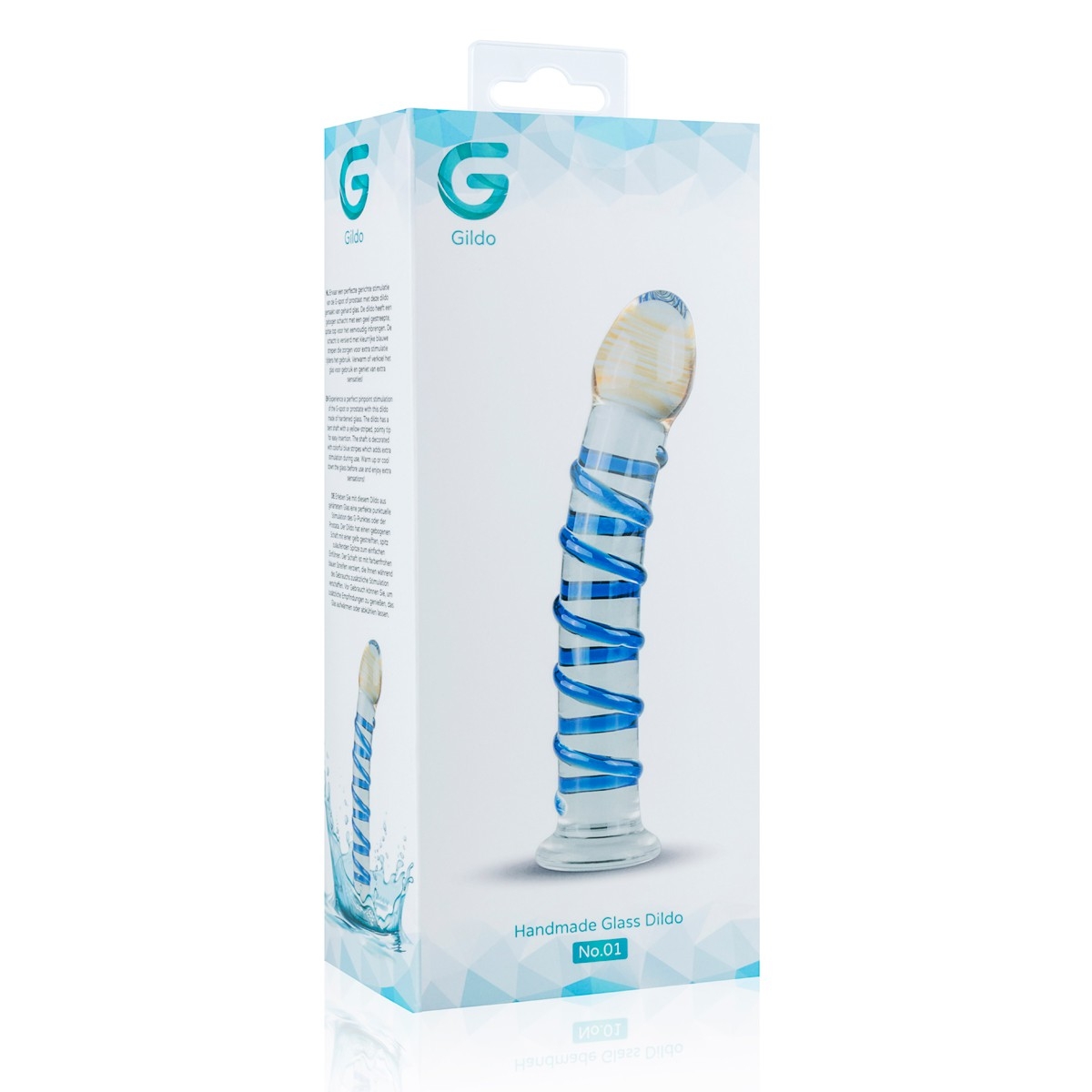 dildo en verre n 01 175 x 35 cm 1