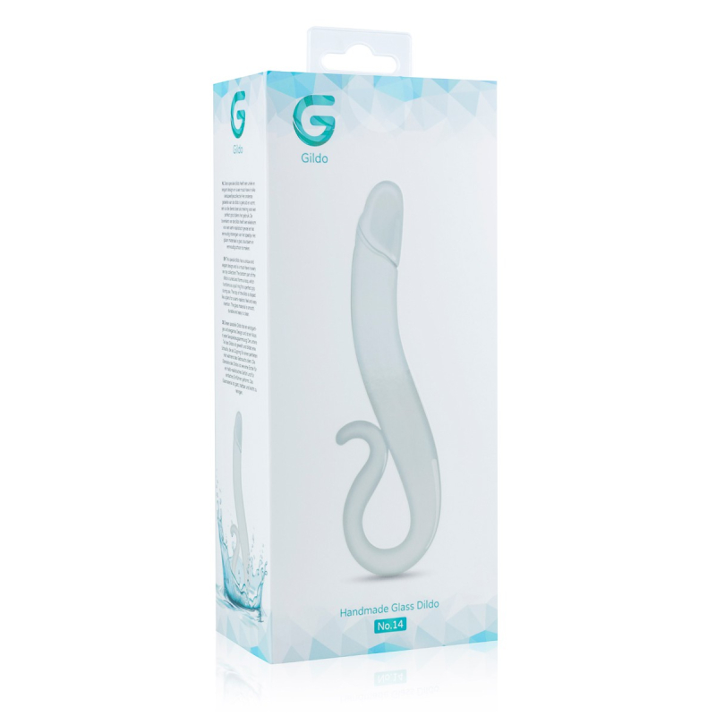 dildo en verre n 14 18 x 26 cm 1