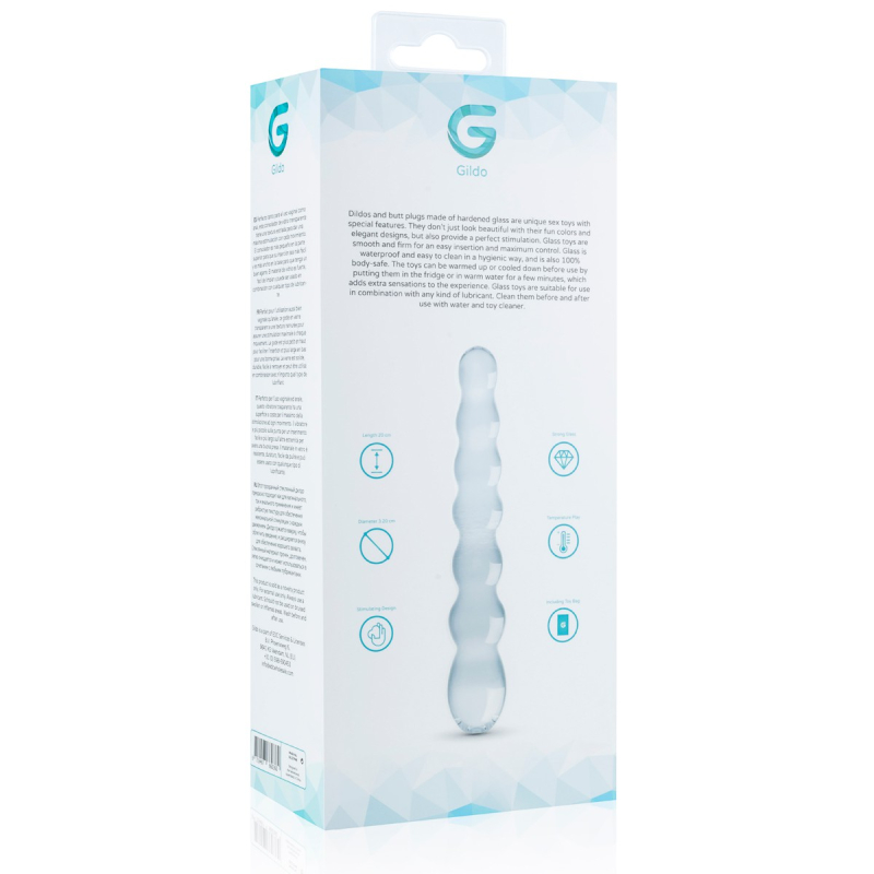 dildo en verre n 19 20 x 32 cm 5
