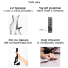 dildo multi orgasm strap on me l 155 x 42cm noir 2