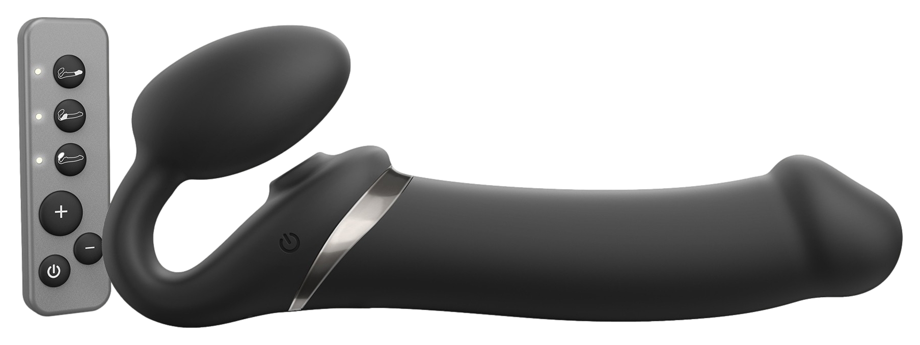 dildo-multi-orgasm-strap-on-me-l-155-x-42cm-noir dildo multi orgasm strap on me l 155 x 42cm noir