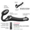 dildo multi orgasm strap on me s 145 x 34cm noir 4