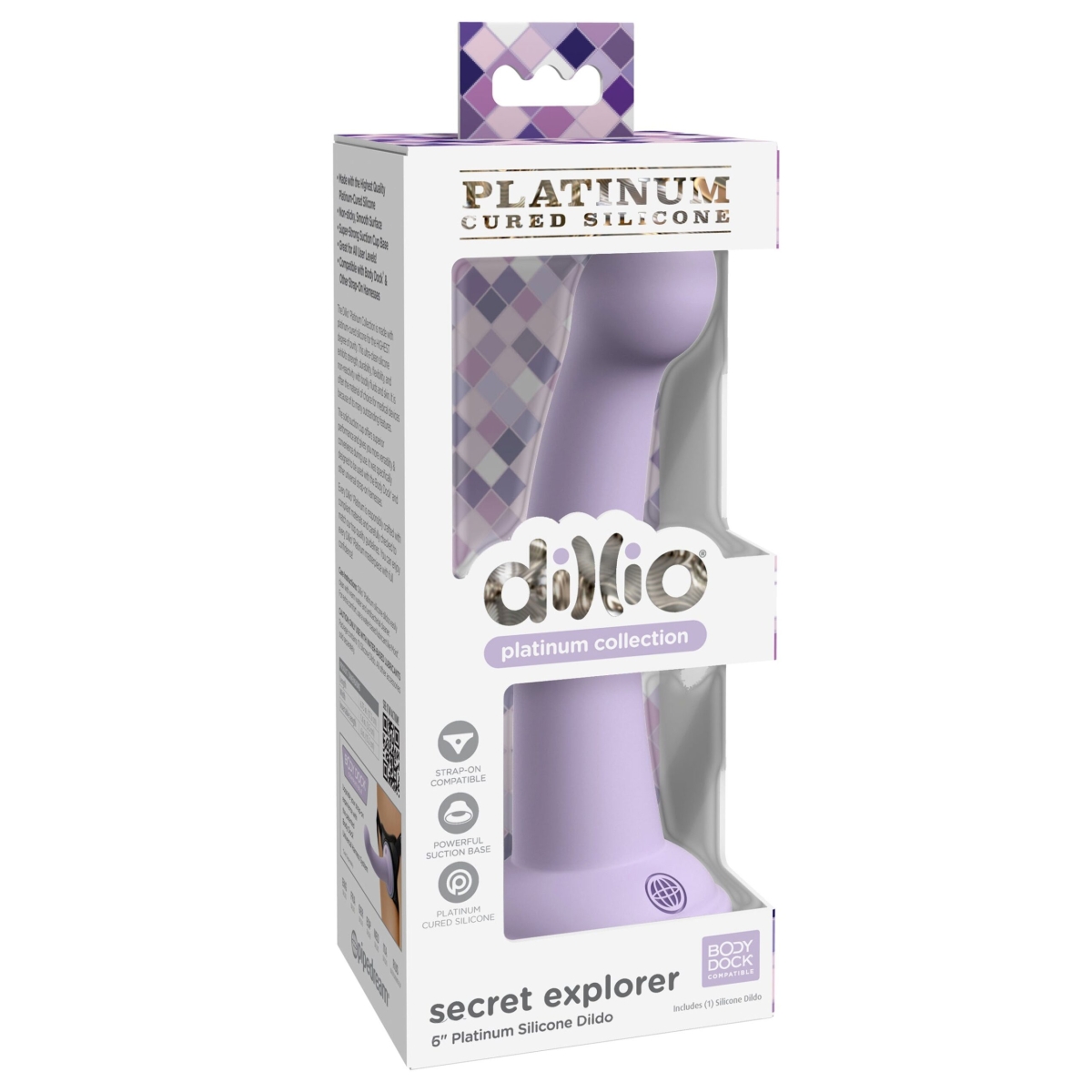 dildo secret explorer 16 x 35cm mauve 1 scaled