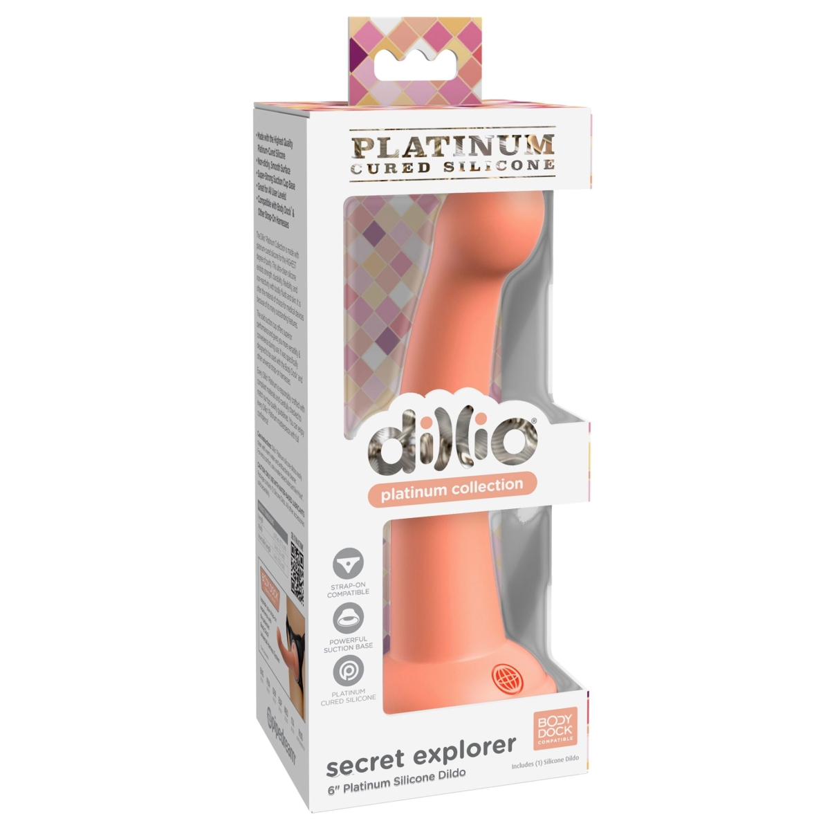 dildo secret explorer 16 x 35cm orange 1 scaled