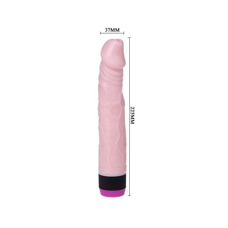 dildo vibrant 19 x 38cm 3