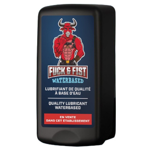 distributeur de lubrifiant fuck fist eau 1l noir