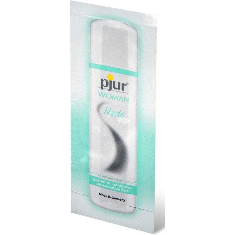 dosette lubrifiant eau nude pjur woman 2ml