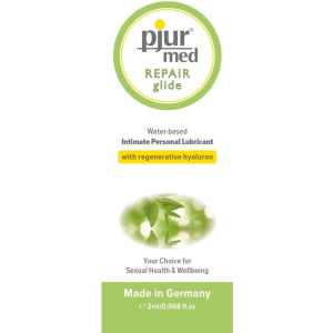 dosette lubrifiant eau regenerant repair glide pjur 2ml