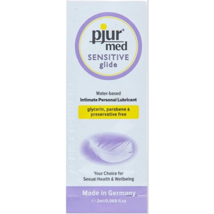 dosette lubrifiant eau sensitive pjur 2ml