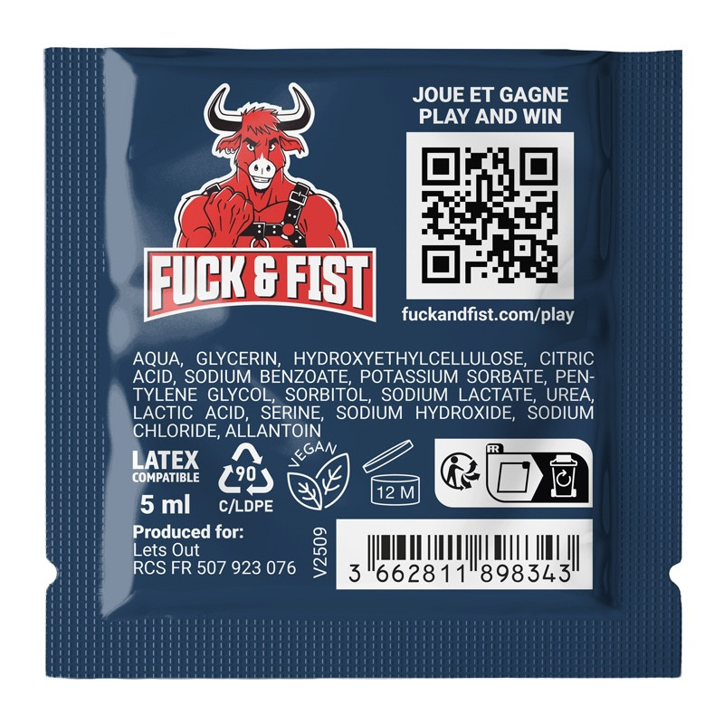 dosette lubrifiant fuck fist water 5ml x650 1