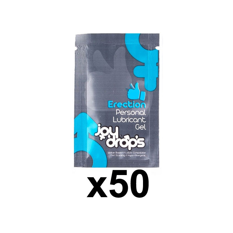 dosettes lubrifiant effet erection dure 5ml x50