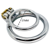 double anneau penien en metal duo rings 37mm 4