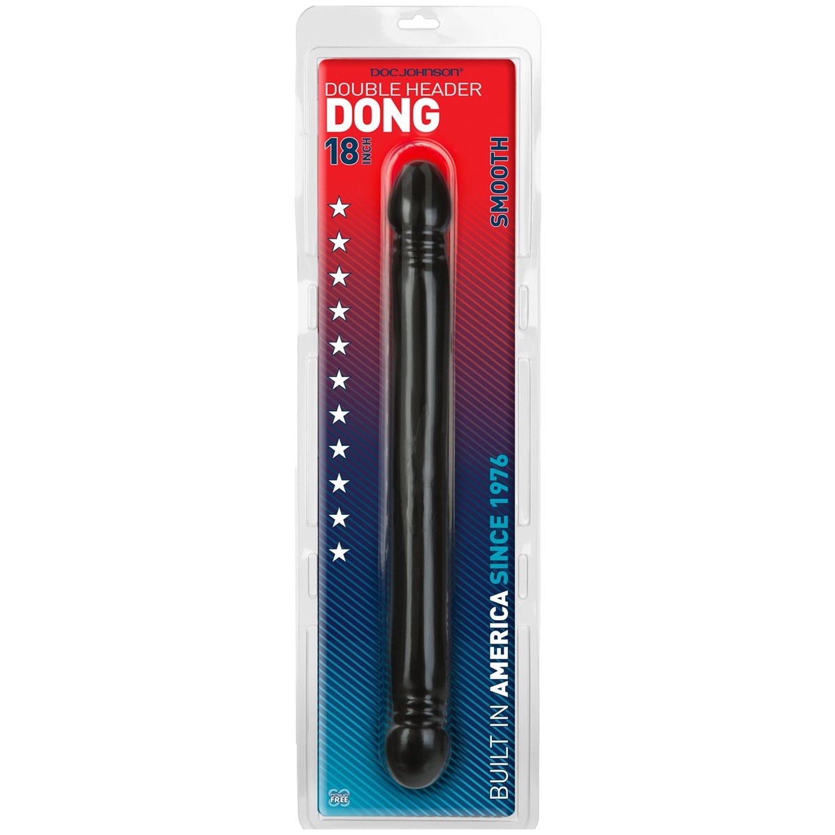 double dildo black xl 1